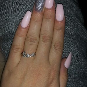 Sydney Evan 14k white gold diamond ring